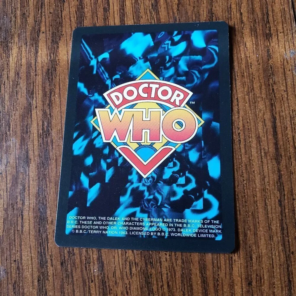 1996 Doctor Who - Collectible Card Game Card Game Resource T-Mat - Near Mint